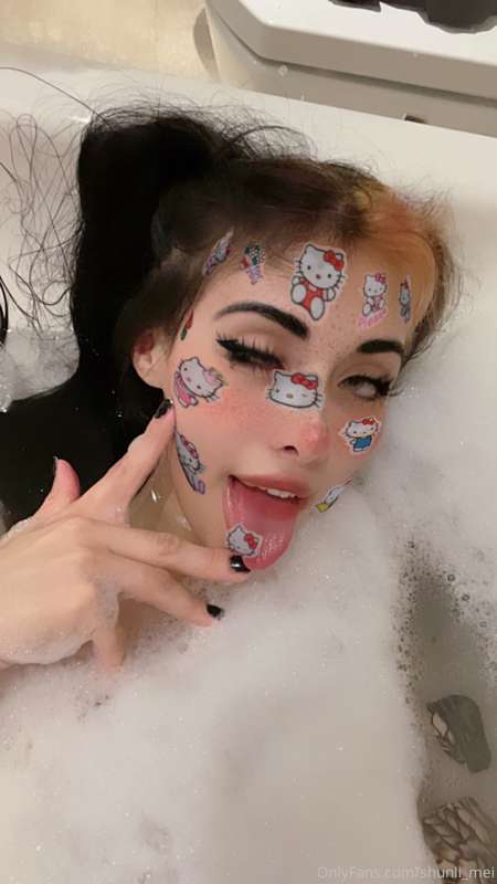 Algunas fotos que me saque en este bello baño❤️ 9