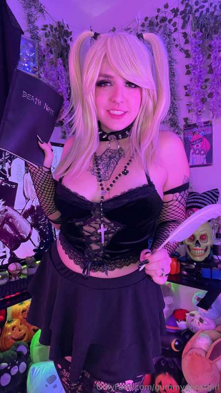 Misa from Deathnote cosplay! ⛓️🥀🖤 Be my Kira? 👉👈 25