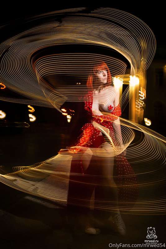 Gorgeous breasts and an exciting look. Evening photo shoot w.. 4