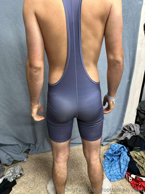 Wrestling singlet wearing private! 24