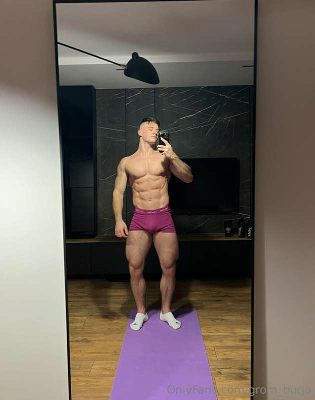 [ Workout at home be like ]
.
On my OF you can see videos of.. 3