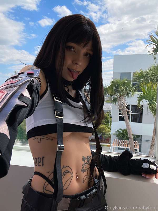 BOOBIES AHHA 🥰🥰 Tifa set pt. 1 🖤㊗️🍒😋 22