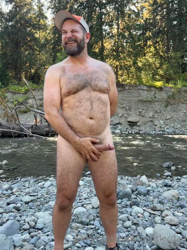 Spent a hot summer day out on an icy river.  The water in th.. 2