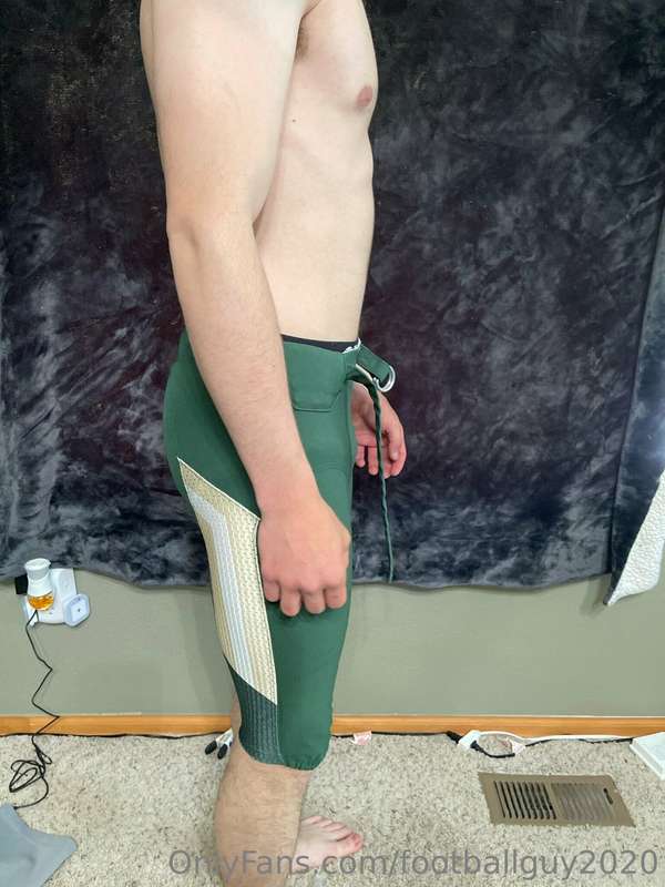 Me in football pants set 1 23