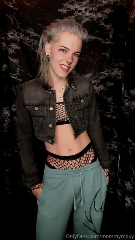 Fishnets and denim yum 13