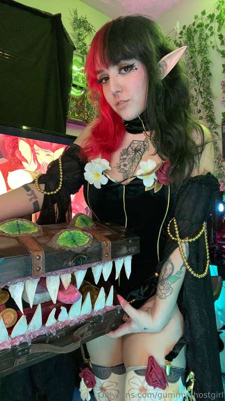 You can call me Gummy the Mimic Slayer 👅 cum on this adventu.. 1
