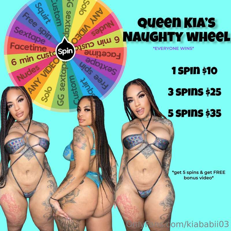 HAPPY FRIDAY 🩷❤️🧡💛💚🩵💙💜  Tip to spin everyone wins 🥰
