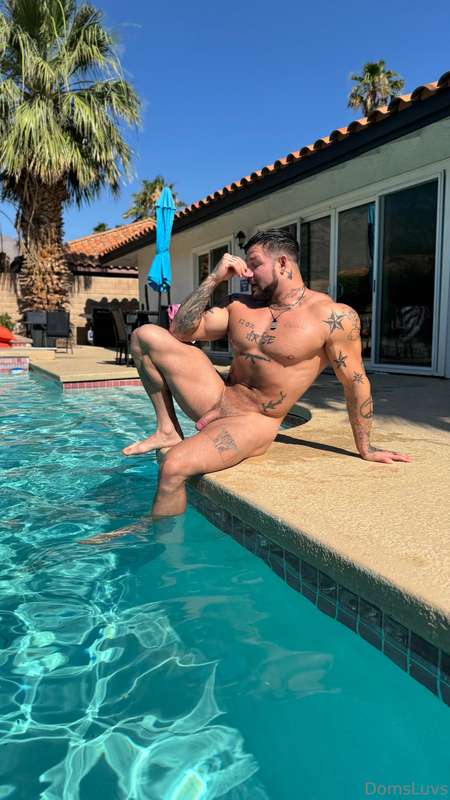 Me at the pool being a fool 😂 17