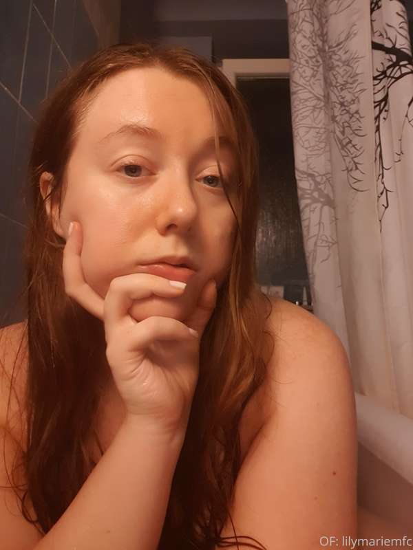 Me with no make-up,
You in the bathtub,
Bubbles and bubbly, .. 1