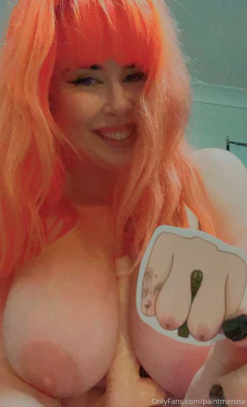 So I had drawn stickers of my boobs but Etsy has yeeted my a.. 1