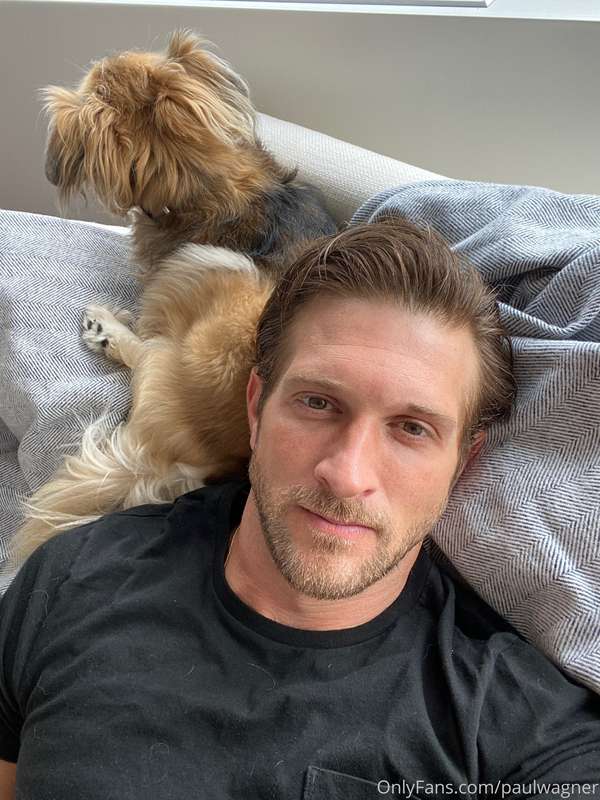 Where does the dog end and my hair start? lol