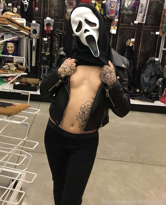 So you come around the corner at the grocery store & see thi..