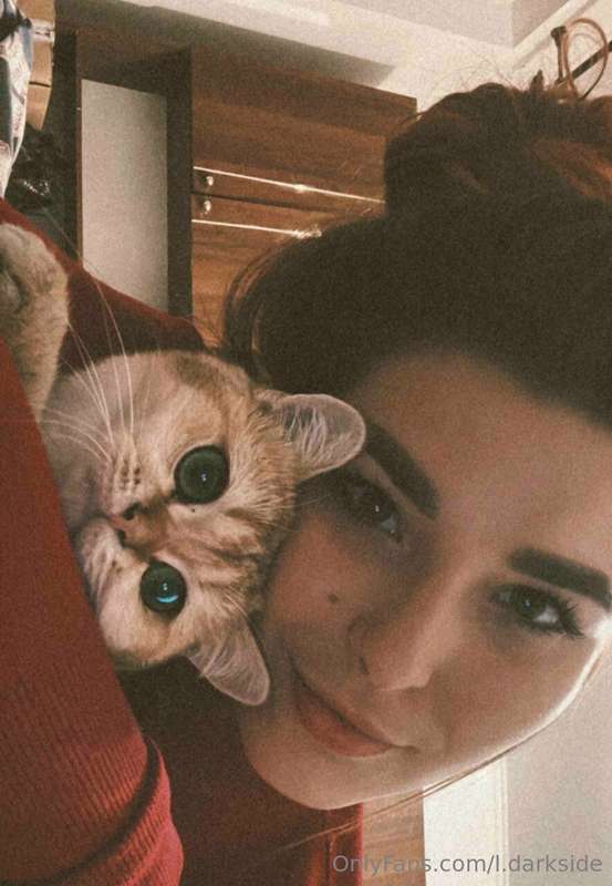 Capturing the perfect moment with my furry friend, but let's..