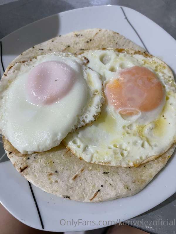 My dinner, those who know me know that I love eggs. jajaj