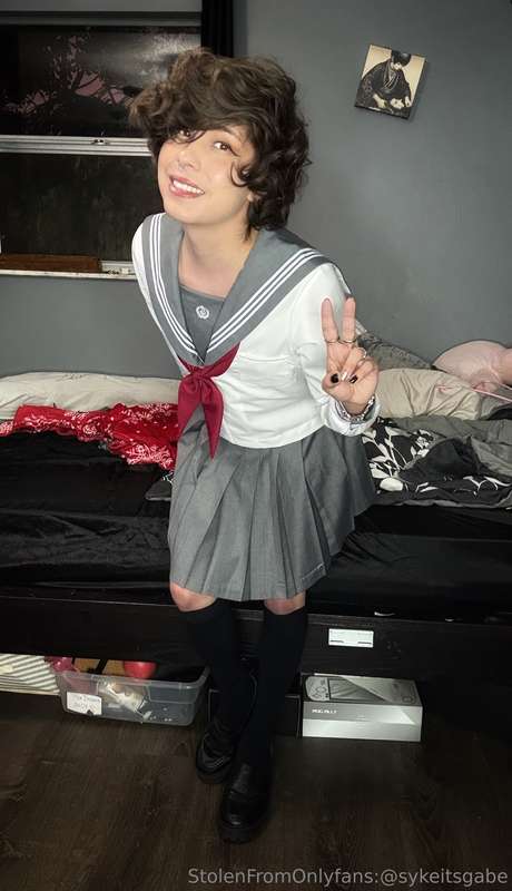 Haii 🫡 Sempaii 🙇 Japanese femboi 🇯🇵 Pics :3  36