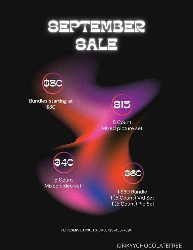 ♍️VIRGO SUPER SALE♍️ Featuring @kinkyychocolate 2