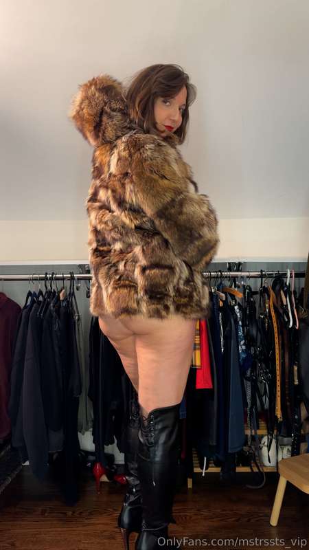 Just for fun...A friend let me borrow this coat for a shoot ..