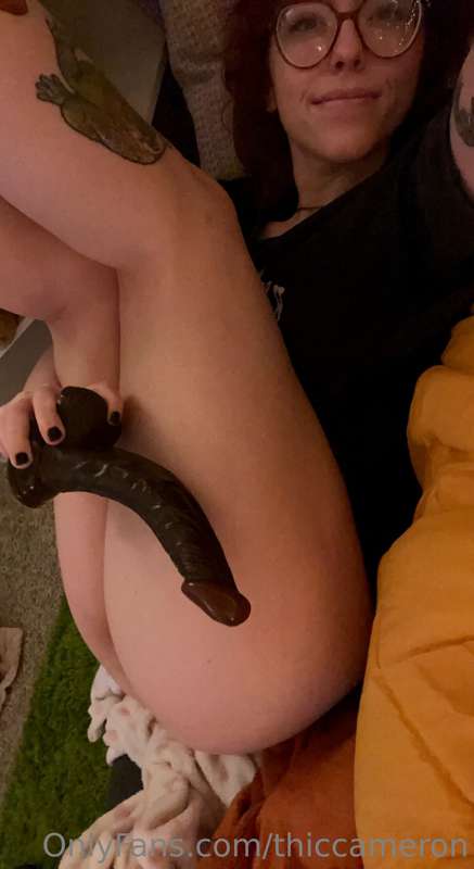 finally got me a proper BBC dildo <3 fuckkk it felt so fucki..