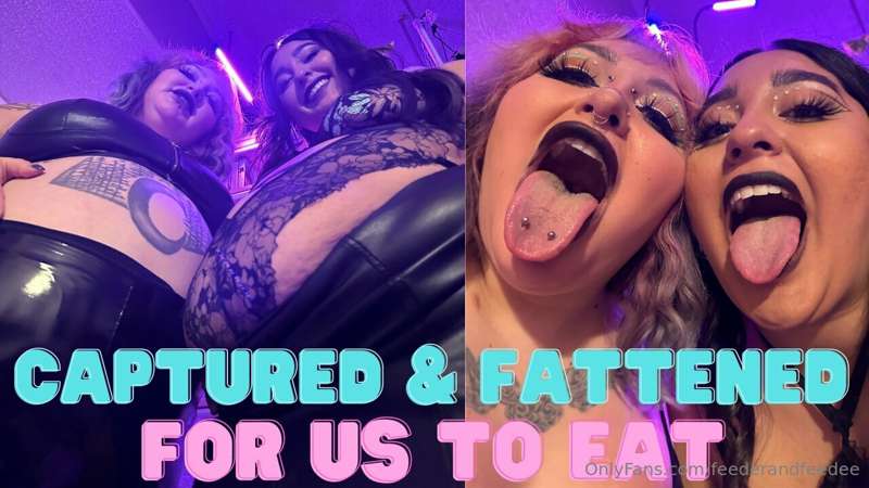UNLOCK MY NEWEST CLIP | Captured & Fattened to EAT with Reii..