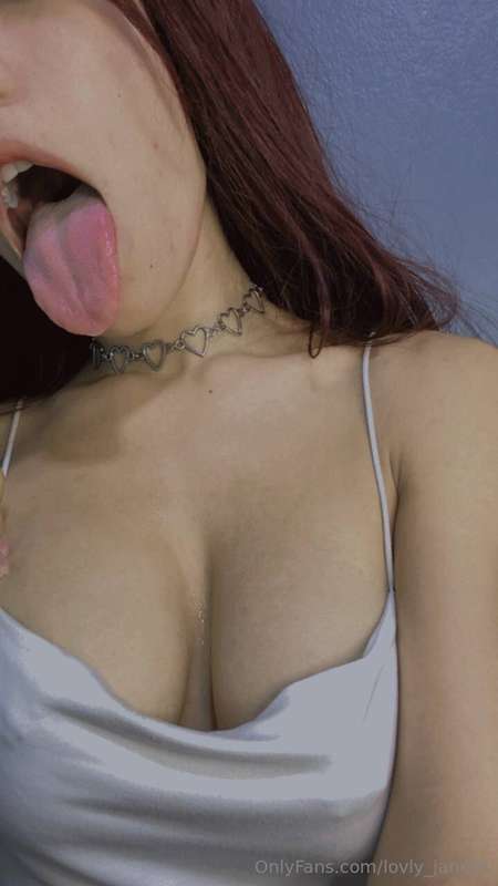 Slowly kiss my tits, they love it 1