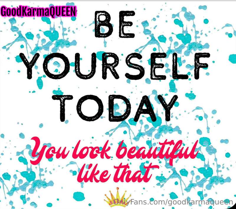 DO YOU BABE!!!

And be mindful that "doing you" needs to be ..
