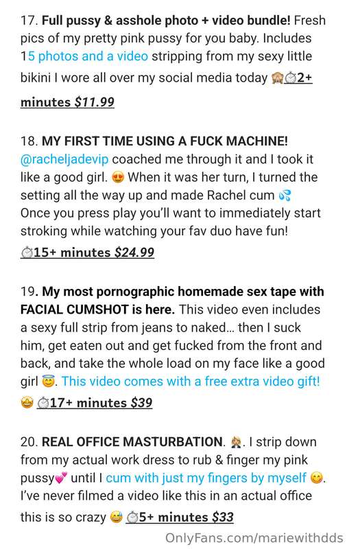 FREE brand new, in-office video with any tip menu purchase +.. 2