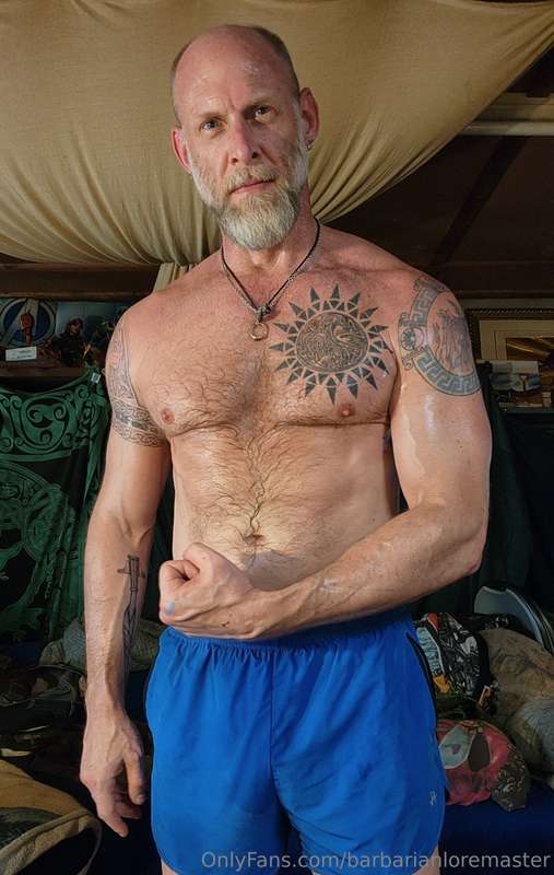 A whole lot of sweaty dad  4