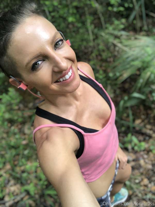 Good morning babes! Finally got to go for a trail run yester..