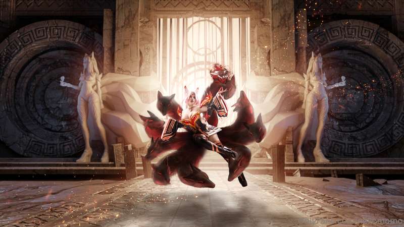 Ahri is getting so on fire waiting for you, here is her spec.. 5