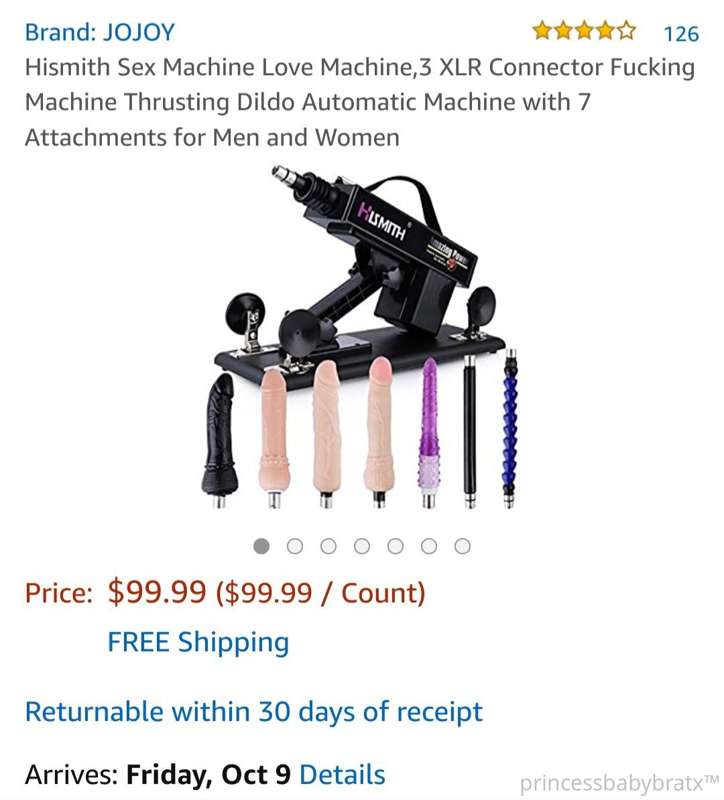 Raising money for some new lingerie and a SEX MACHINE. 😍😍😍🥵 ..