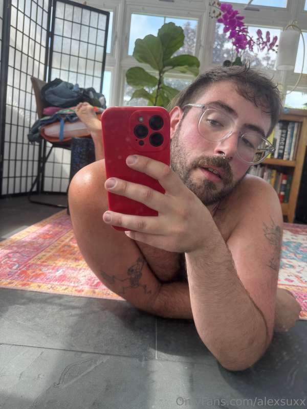 have a thing for hairy, sweaty boys? Took these between sets.. 4