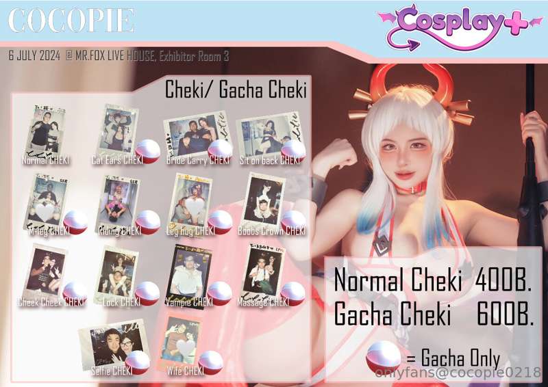 คิดถึงลูกไทยของฉัน 🥰 See you on Saturday at Cosplay Plus💜 1