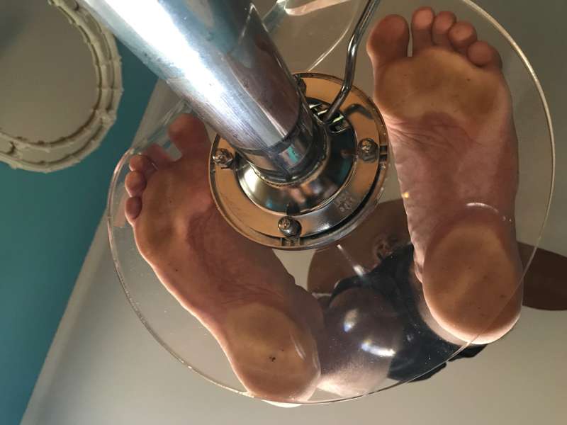 Soles on the clear chair 2