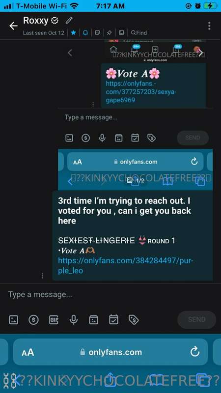 #### REACHED OUT MULIPLE TIMES. DOESNT VOTE BACK DONT WASTE .. 7