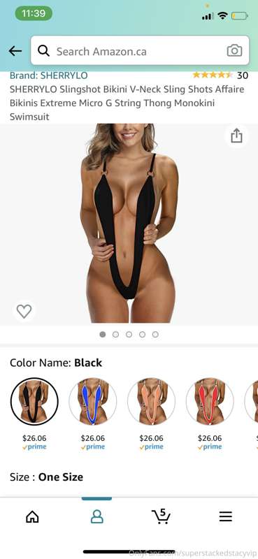 Does anyone want to buy me this sexy thong bikini?! I have n..