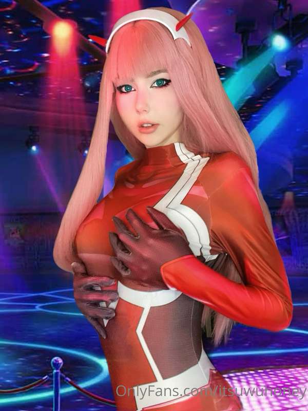 Zero two // neon club photo set ❤️ 2