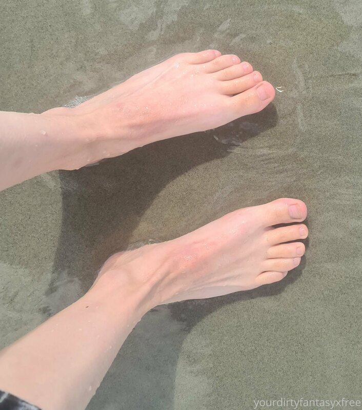 ?bare feet in the sand