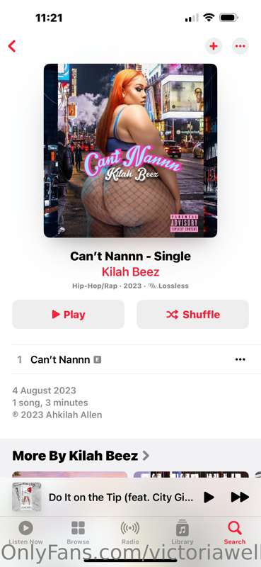 Send me a Proof of purchase of my new single…. And I’ll  giv..