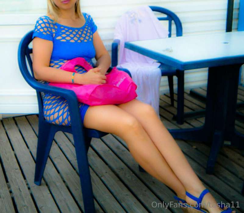 My favourite blue fishnets! 😘