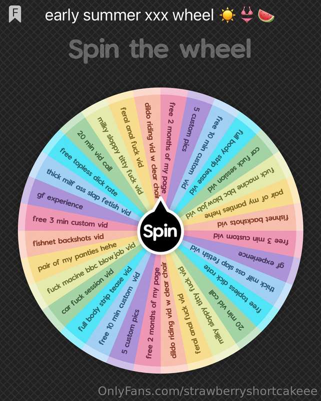 i'm SO excited to announce a new early summer wheel w tons o..