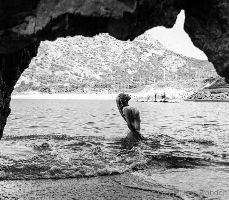There is something tantalizing about this black and white ph..