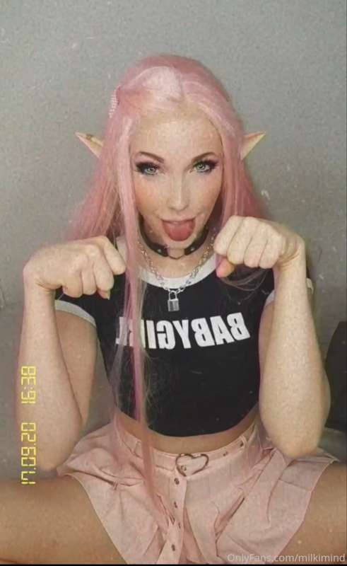 I am your babygirl right ? 🥺👉👈💦 8