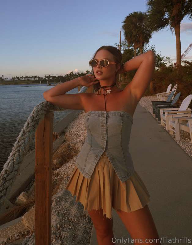 In my dreams, we’re strolling along a beautiful seaside shor..
