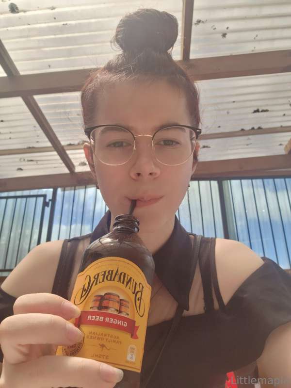 Ginger beer is good for my tummy
