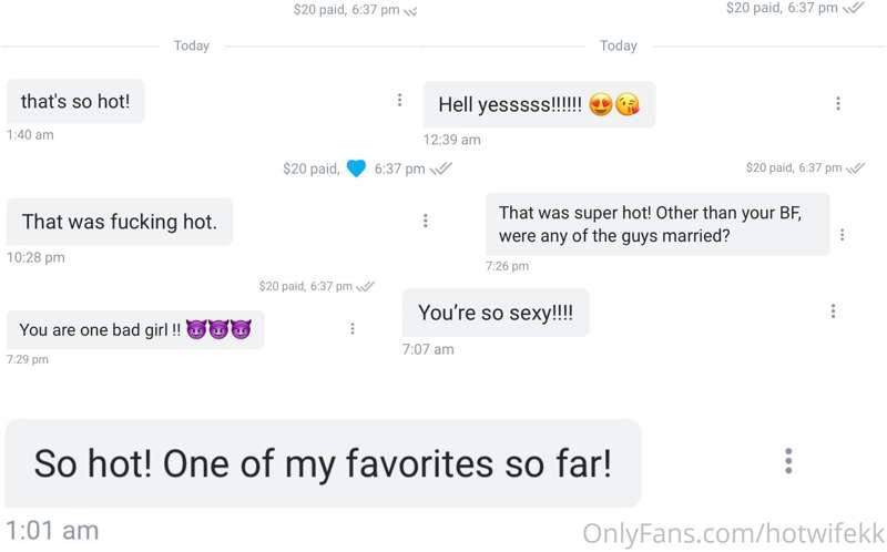 Some of the lovely comments from the most recent video 🥰 1