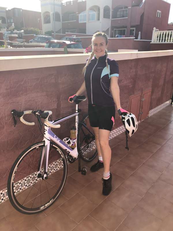 Was bicycling all day :) 1