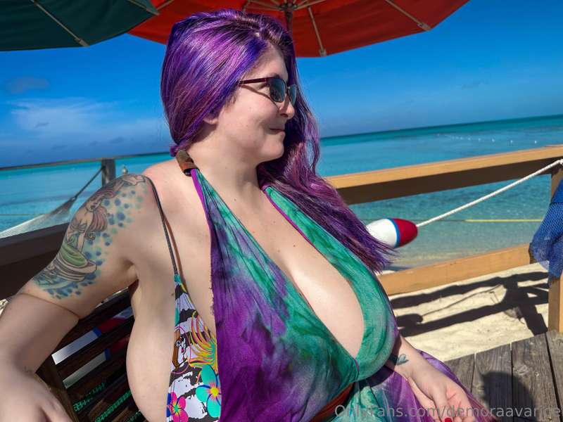 Just a few in a dress I picked up in Cozumel! My face is mos.. 1