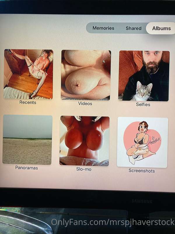 And this is why we can’t use the “albums” feature to show ph..
