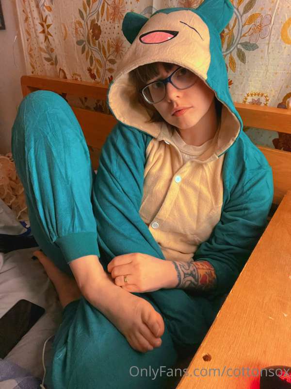 I got a Snorlax onesie. And some other outfits that I will s.. 1
