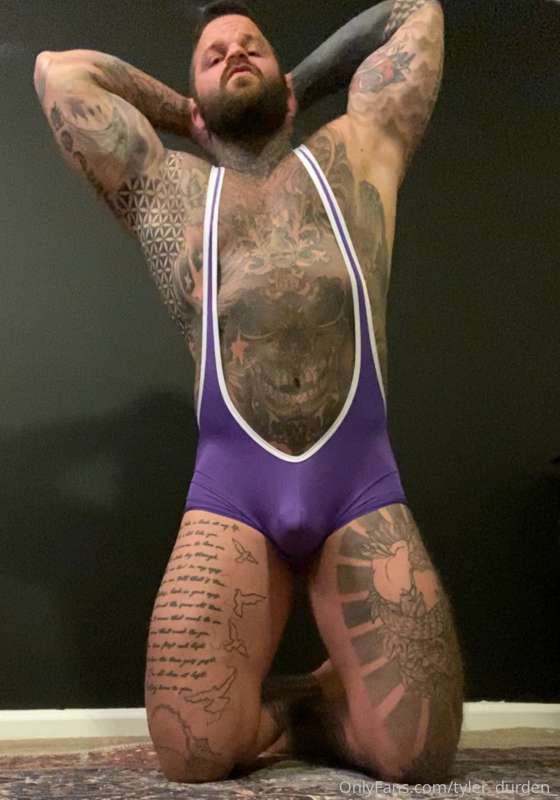 Thank you Tim for the singlet 🥰🥰, now I just need a wrestlin..